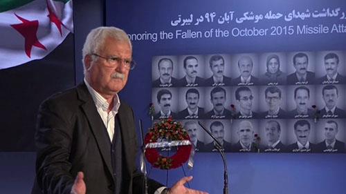 گرامیداشت ۲۴قهرمان شهید مجاهد خلق در دومین سالگرد حمله سنگین موشکی به لیبرتی ۷آبان ۱۳۹۶