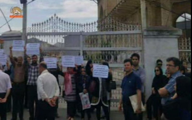 غارت شدگان مجتمع تجاری آدینه رشت