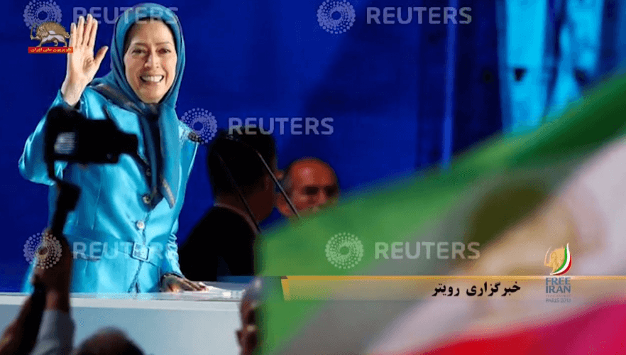 خبرگزاری رویتر -گردهمایی مجاهدین و مقاومت ایران