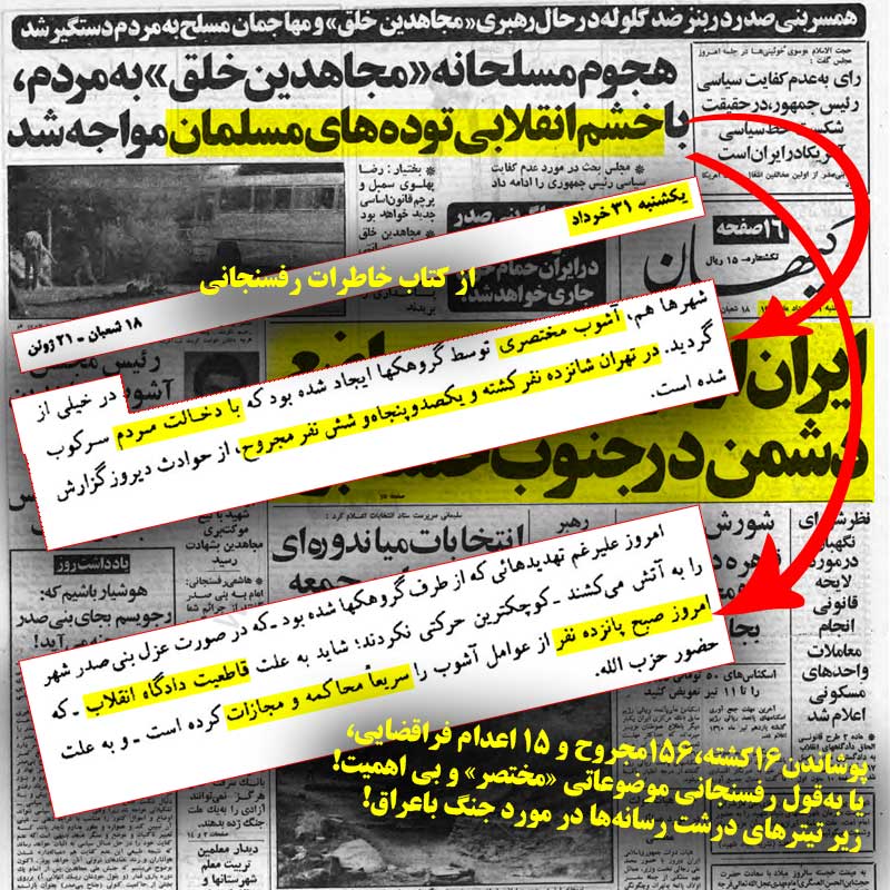 جنگ باعراق بستری برای سرکوب مجاهدین