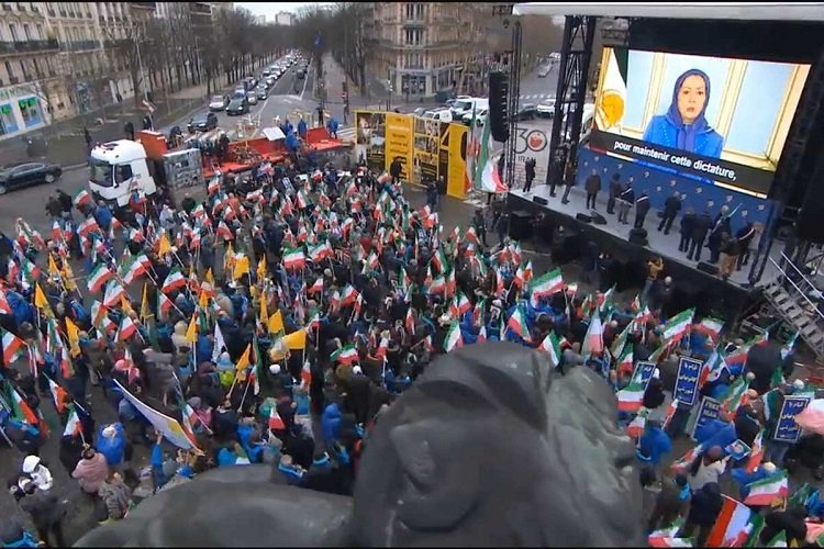 پیام مریم ر جوی رهبر مقاومت ایران