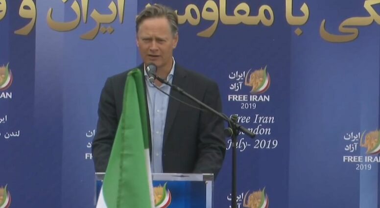 تظاهرات ایرانیان در لندن، همبستگی با مقاومت و قیام مردم ایران