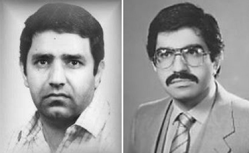 مجاهدان شهید صادق سیدی (کاک اسد) و حسین مشارزاده