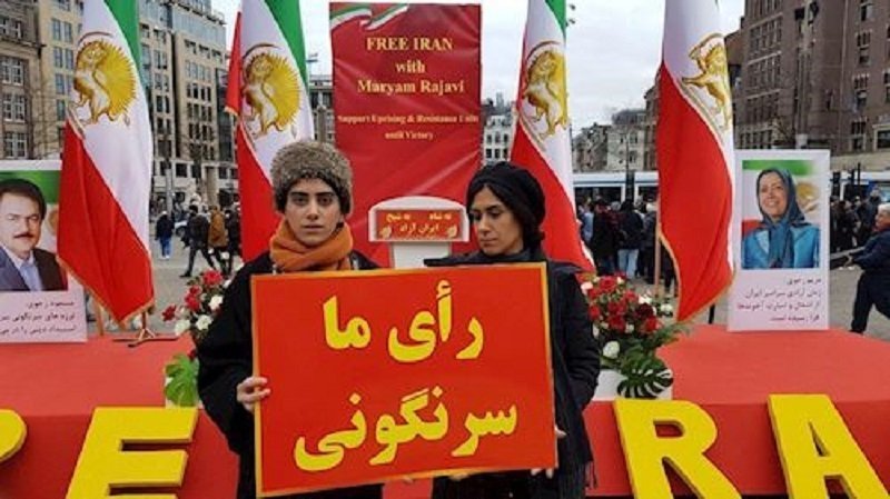 رأی هر ایرانی سرنگونی تمامیت حکومت‌آخوندی