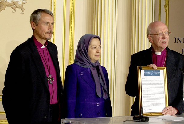 فراخوان ۴۰تن‌از رهبران‌مذهبی انگلستان به‌حمایت‌از مریم رجوی و گردهمایی‌جهانی ۲۷تیر۹۹