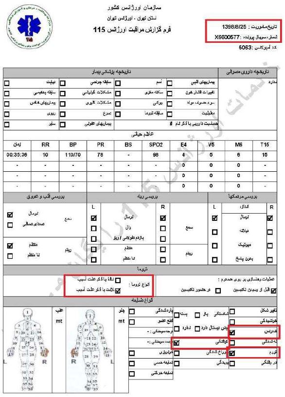 کشتار سالخوردگان و زدن‌باخودرو به‌افراد جنایاتی‌از پاسداران خامنه‌ای درجریان قیام آبان۹۸، براساس اسناد درونی رژیم