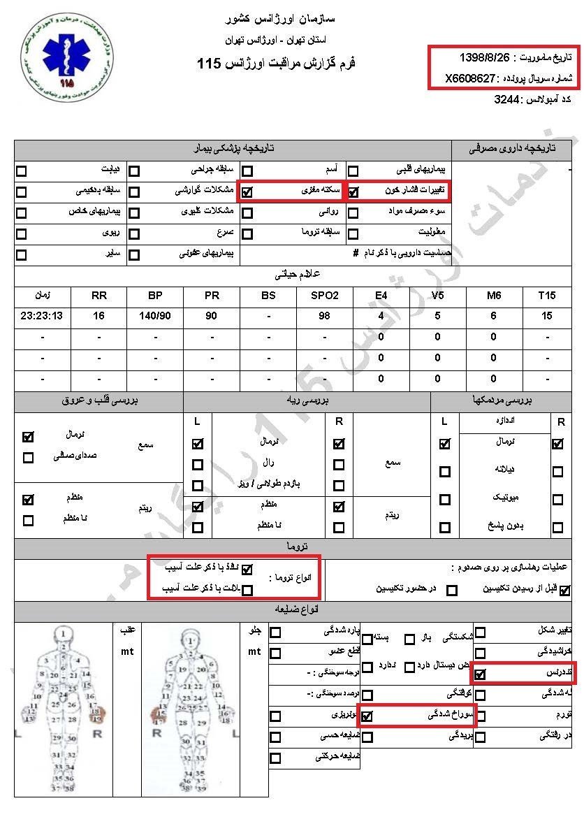 انعکاسدرندگی سپاه پاسداران خامنهای دربرابر مردم