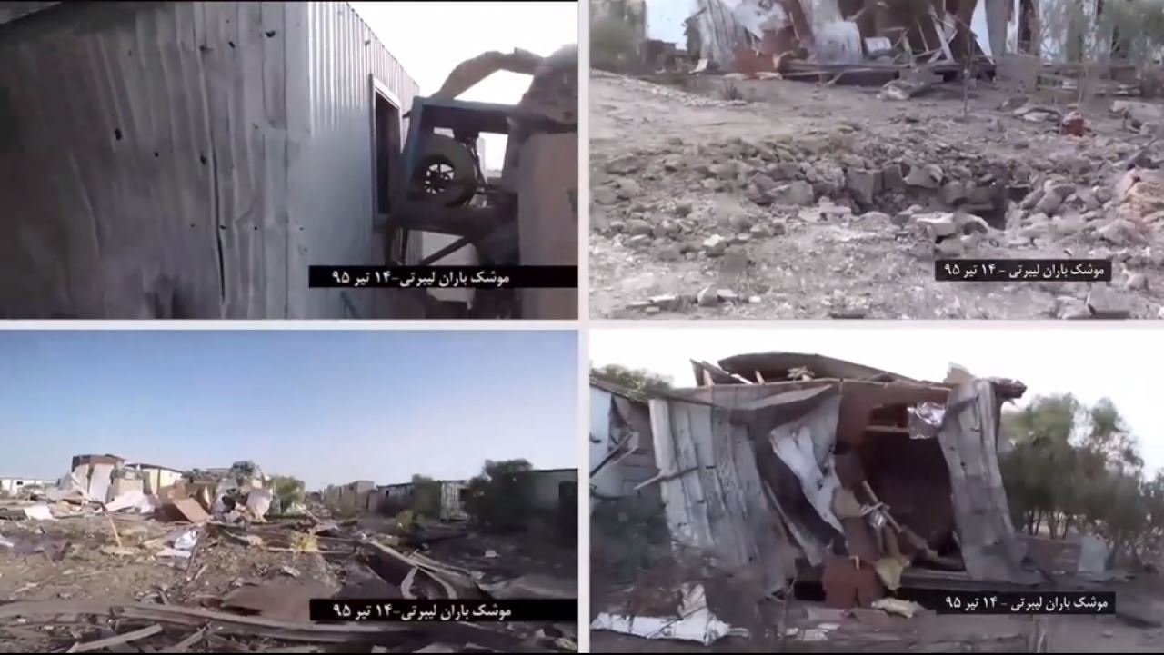 حمله‌بزرگ موشکی‌به کمپ‌لیبرتی مقر مجاهدین خلق در ۱۴تیر۱۳۹۵