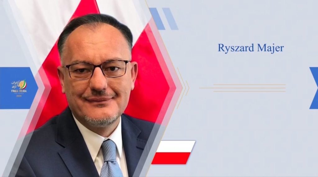 سناتورها ونمایندگانبرجسته پارلمان ۶کشور دراجلاس بینالمللی ایران آزاد
