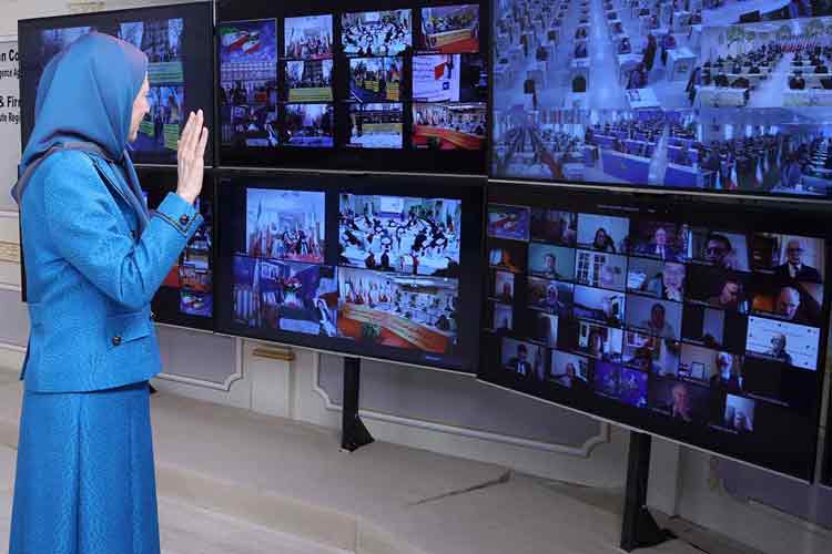 .خانم مریم رجوی در کنفرانس جهانی به مناسبت محکومیت دیپلمات تروریست رژیم آخوندی در دادگاه بلژیک